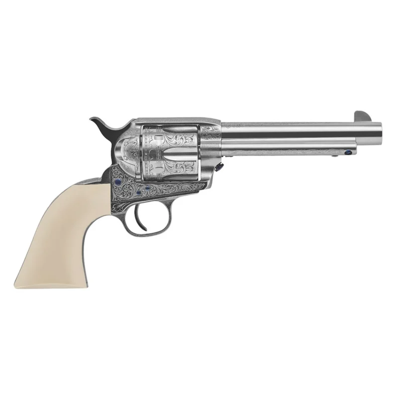 Outlaws & Lawmen Teddy 45 Colt 5.5" BBL 6RD Simulated Ivory